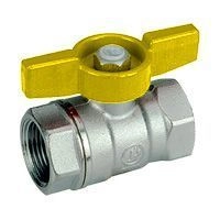 Кран шаровой для газа GIACOMINI R251D Ду15 резьба внутренняя R251X023