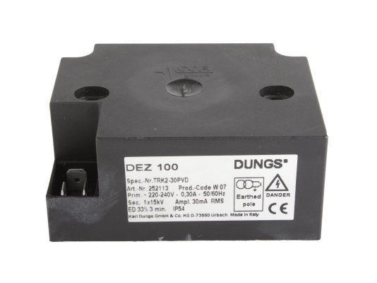 трансформатор розжига dungs dez 100