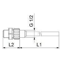 Инжекционный клапан Grundfos PDF/FKM L=100 4/6-6/12-6/9-9/12 (95730924)