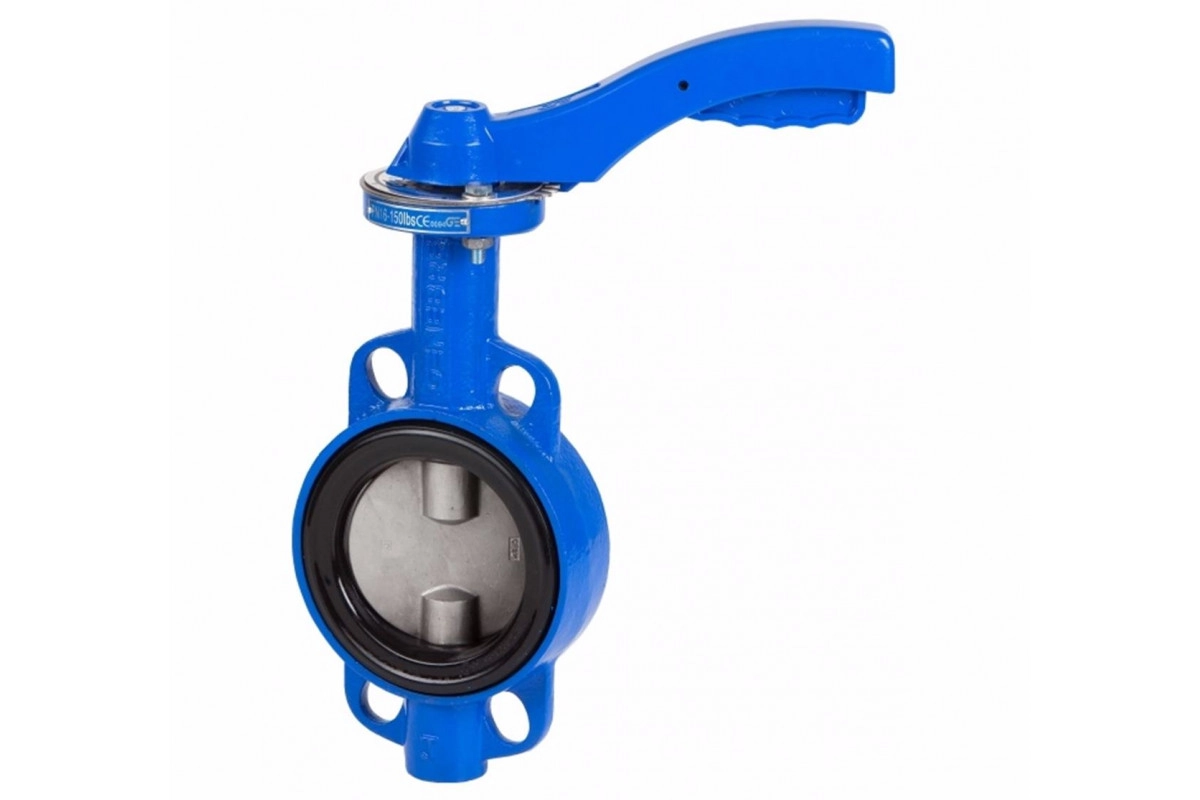 затвор дисковый genebre ду400 pу10/16 м/ф с редуктором (210324)