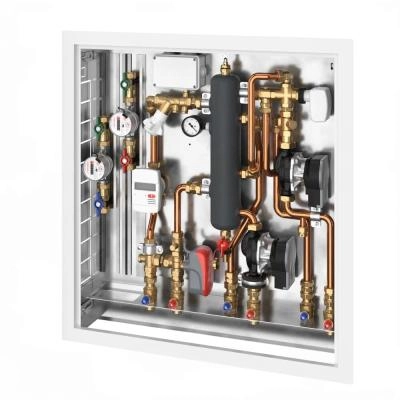 Квартирный узел GIACOMINI с гидравлическим распределителем 3/4 GE555Y526