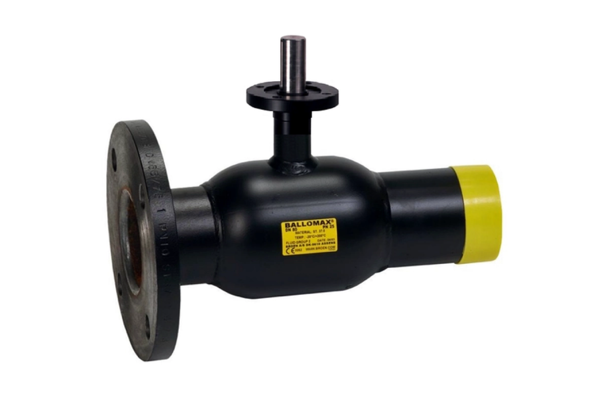 кран шаровой для газа broen балломакс ду 150 ру 10 с патрубками 79.116.150