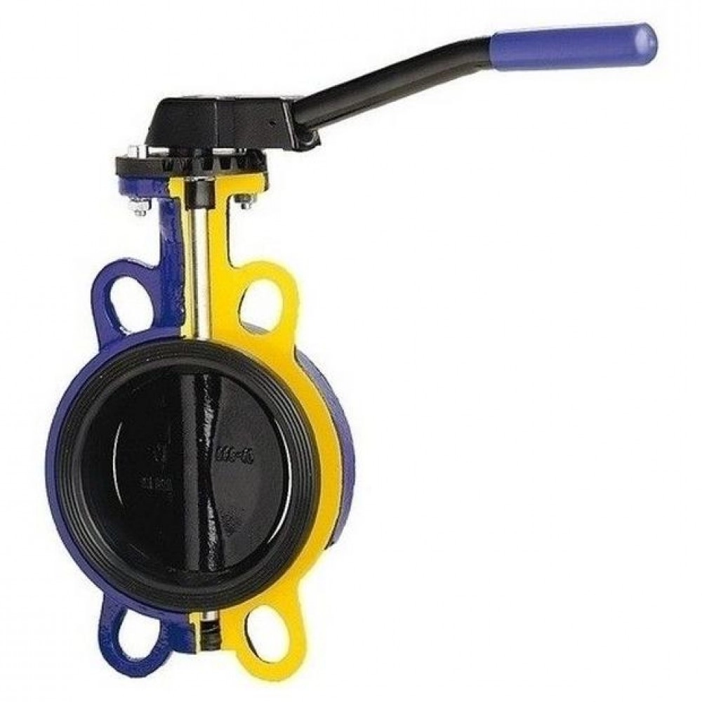 затвор межфланцевый zetkama 497b-032-c-67 ду32 pу16 ggg40 epdm