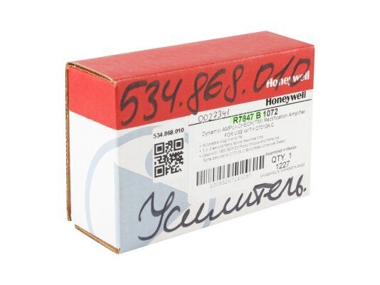 усилитель сигнала пламени honeywell r7847 b 1072