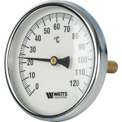 Термометр биметаллический WATTS T 80/ 50 0 +160*С (F+R801) (10005942)