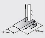 Педаль для включения душа для глаз Broen стационарные души 17 909.909