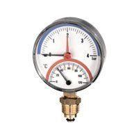 Термоманометр радиальный WATTS TMRA 10 0-10 бар 0+120°C RAD G 1/2 10025525