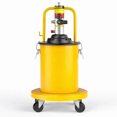 Пневматический солидолонагнетатель 50:1 с емкостью 20, с тележкой Petropump PP230019