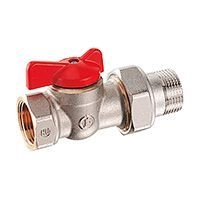 кран шаровой giacomini с наружной и внутренней резьбой r603x104