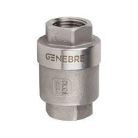 Клапан обратный Genebre Ду25 муфтовый нерж.сталь 1 Pу63 (241606)