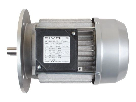 электродвигатель simel 52/80r-1100-2t ie3, 1.1 квт