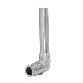 Угольник 90° с хромированной трубкой GX GIACOMINI 20x15 L-250 мм GX128X014
