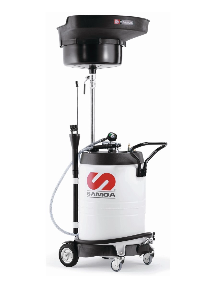 мобильный маслосборник для слива масла 100 л с чашей 372500 samoa