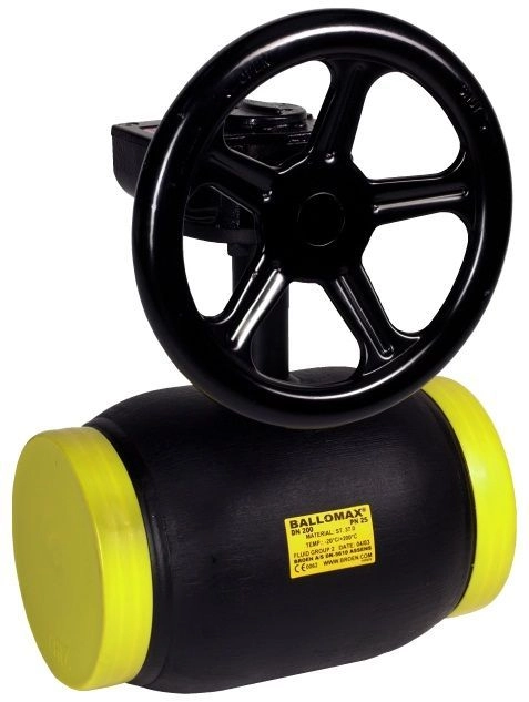 кран шаровой broen балломакс кшт 61.103.300 ду 300 ру 25 с редуктором кшт 61.103.300.р.25