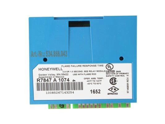усилитель сигнала пламени honeywell r7847 a 1074