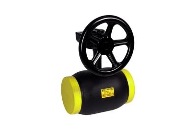 Кран шаровой Broen для газа Ду300 Pу16/12 ИСО-фланец+редуктор КШГ71.103.300g1