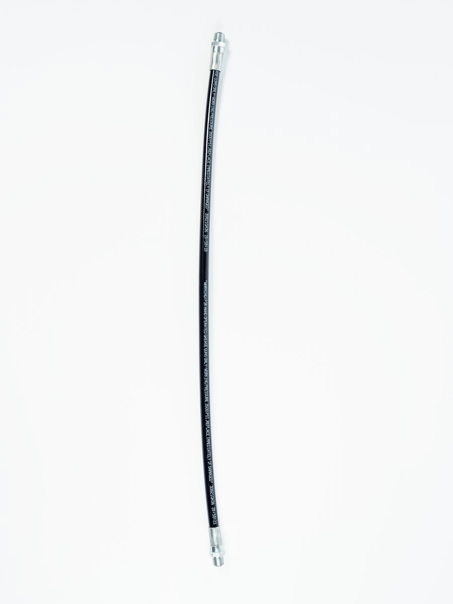 шланг для смазки 450 мм х 1/8" bspt, 240 бар pp180012 petropump