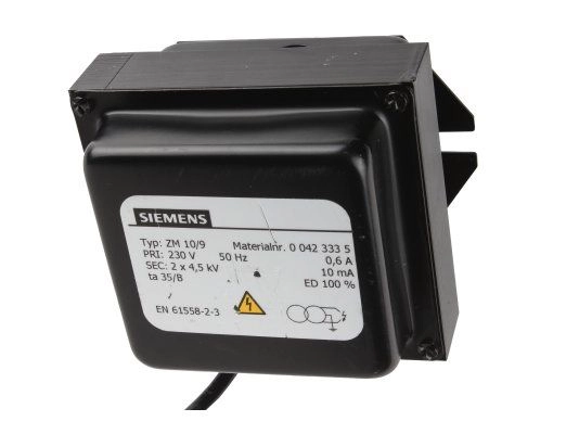 трансформатор розжига siemens zm 10/9 00423335
