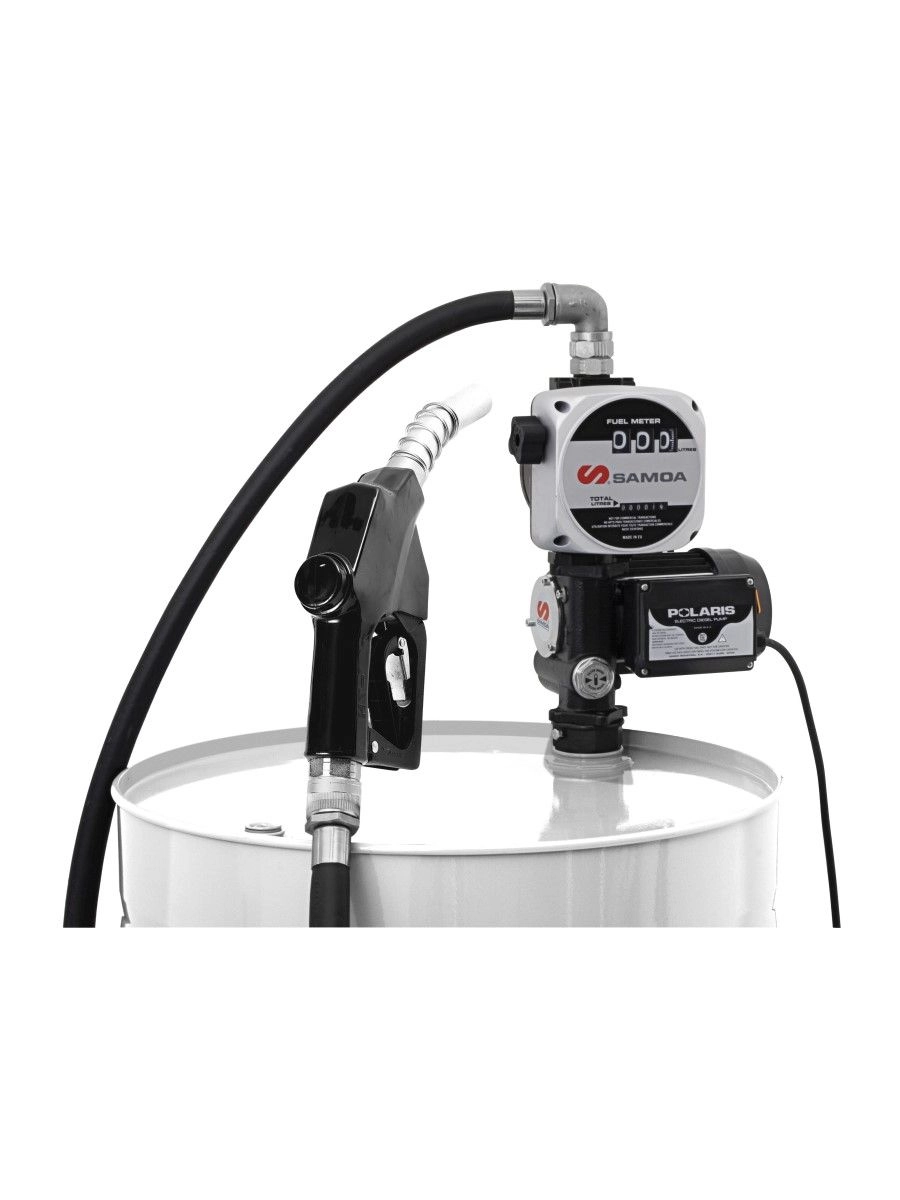 комплект для бочек с насосом 70 л/м с автоматическим пистолетом samoa 685753