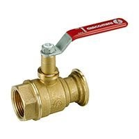 Кран шаровой GIACOMINI с рычажной ручкой R285L 1 1/4 F x 1 1/2 R285LY002