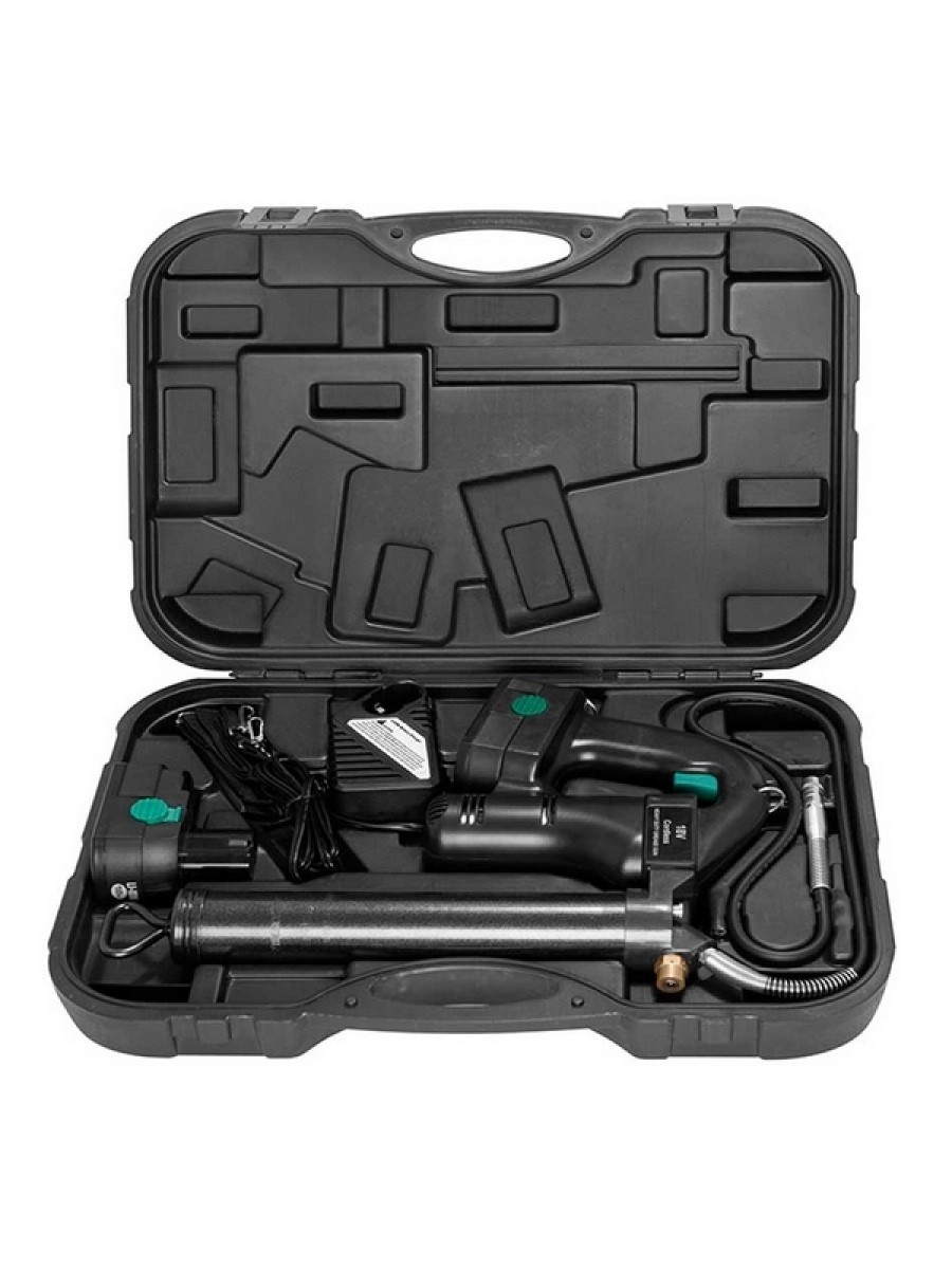 аккумуляторный шприц 18в li-ion (2 шт.), гибкий носик 160101 samoa