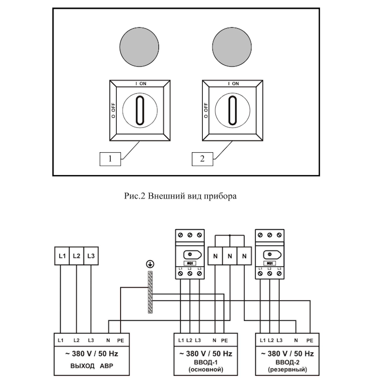 прибор автоматического ввода резерва wilo sk-av - 80а (2785215)