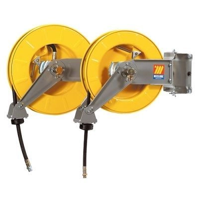 Поворотная катушка для масла Meclube с шлангом