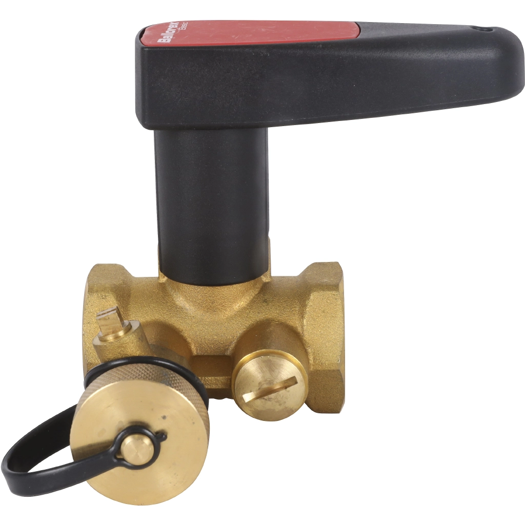 клапан запорный broen ballorex basic ду 040 р/р с дренажом 47490000-001003