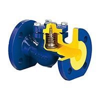 Клапан обратный Broen V287-080 Ду 80 PN16 чугун СЧ max.300*C V287-080