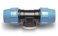 Тройник 90° с наружной резьбой D25/Rp3/4/D25 PN16PPE Unidelta 1010025003