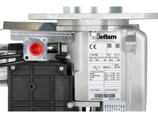 газовая горелка ecoflam max gas 105 ln p tl ht tw cv