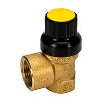 клапан предохранительный giacomini для солнечных систем 1/2 x 3/4 4 бар r140cy006