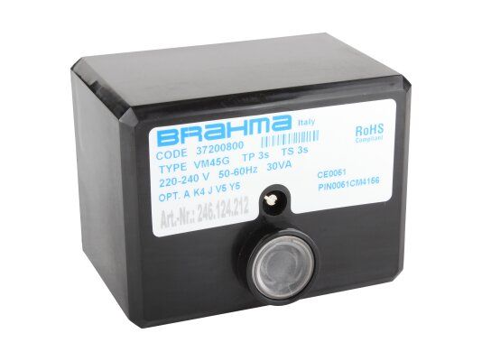 Топочный автомат Brahma VM45G 37200835 топочный автомат brahma vm45g 37200835