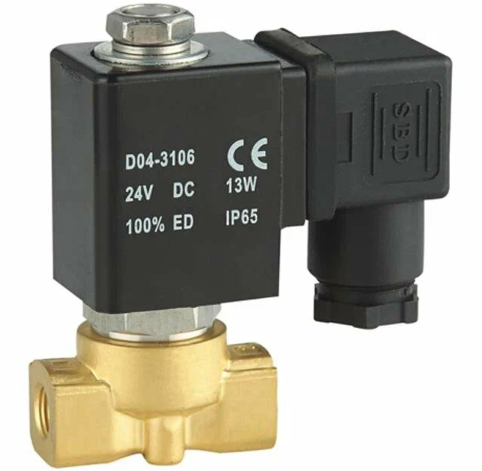 клапан соленоидный waterstry 2/2 ходовой g 3/4 dn 20 cv 7,60 nbr cl8615ac220v