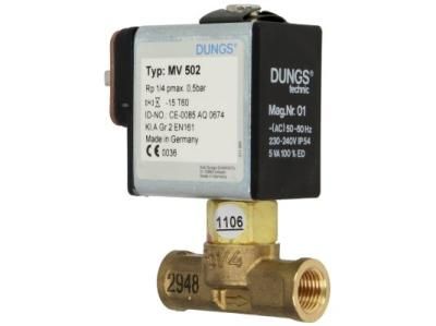 Электромагнитный клапан, одноступенчатый Dungs MV 502 Питание 24-28 V