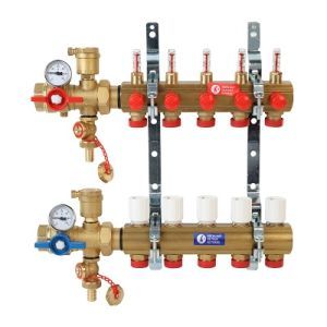 комплект коллекторного узла giacomini с расходомерами 1 x18 / 3 r553fk103 комплект коллекторного узла giacomini с расходомерами 1 x18 / 3 r553fk103
