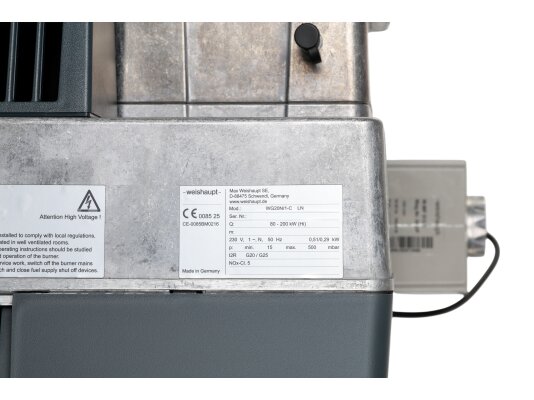 газовая горелка weishaupt wg20n/1-c, 1, ln, 23221044