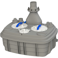 Канализационная станция SANICUBIC 2XL VX 220 В 2x2.0 кВт SFA SFA-CUBIC2XLVX