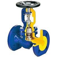 вентиль запорный zetkama 234a-150-c чугун tmax=300°c ду150 234a-150-c-01