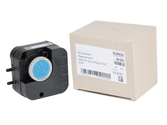реле давления dungs lgw 3 a1 120 st se ag ng p + ip20 p1/p2