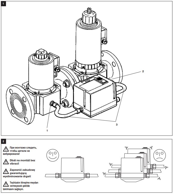блок контроля герметичности dungs vdk 200 a s02 230 в 50 гц 211222
