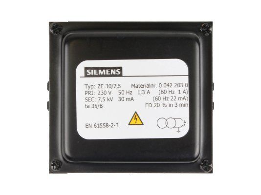 Трансформатор поджига Siemens ZE 30/7,5 00422030 трансформатор поджига siemens ze 30/7,5 00422030