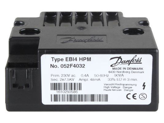 трансформатор розжига danfoss ebi4 hpm 052f4032