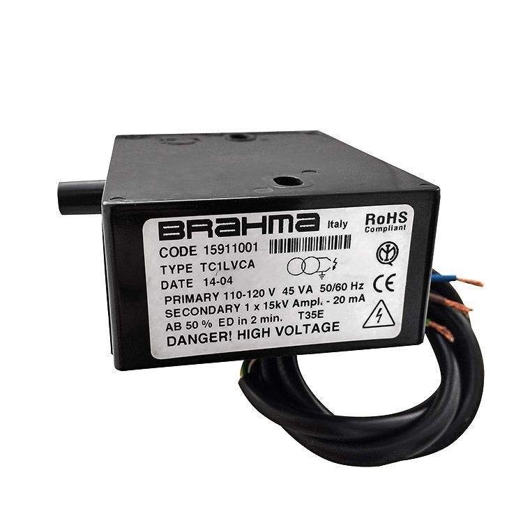 Трансформатор розжига Brahma TC1LVCA 15911001 трансформатор розжига brahma tc1lvca 15911001