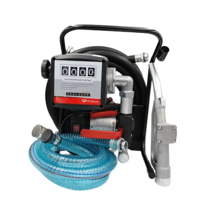 переносной комплект dctp40st для дт, 12в 40 л/мин pp330001 petropump