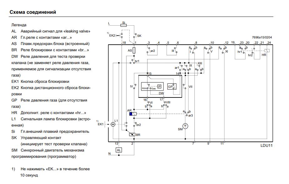 контроль герметичности siemens ldu11.323a27