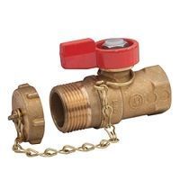 Выпускной кран GIACOMINI iR248F с ручкой-бабочкой 1/2 F x 3/4 M R248Y024