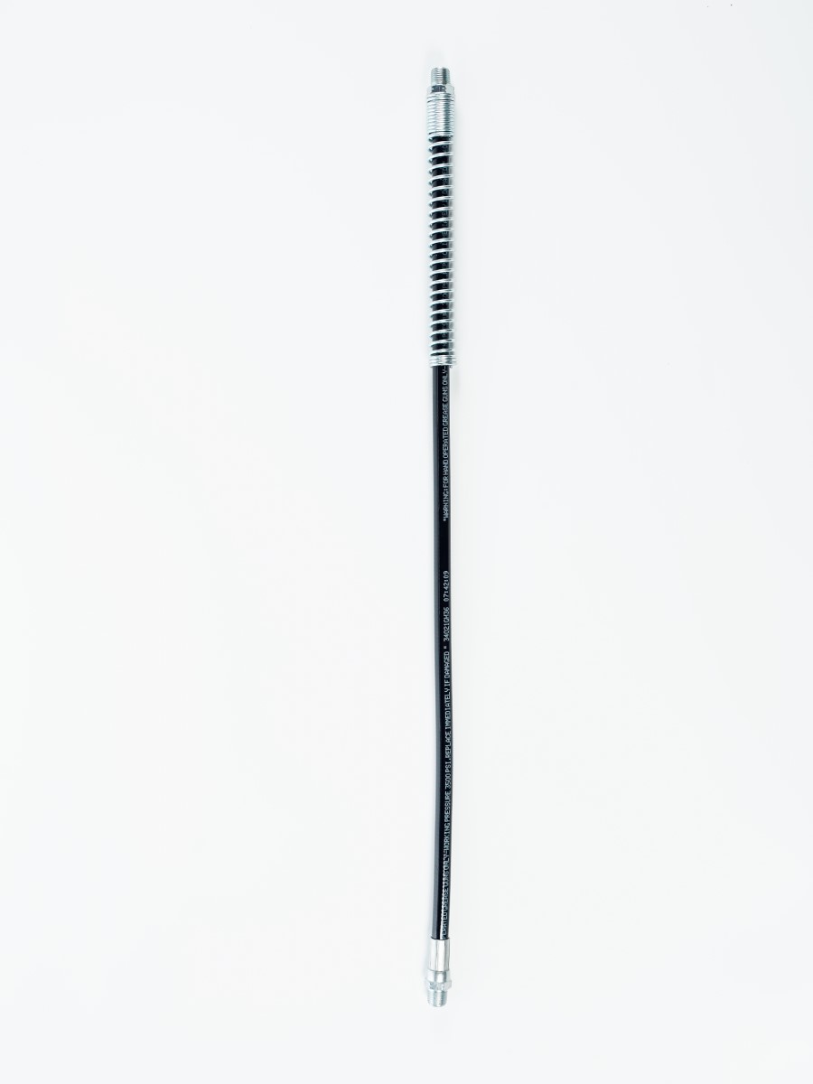 шланг для смазки с пружиной 450 мм х 1/8" bspt, pp180015 petropump