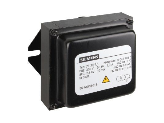 Трансформатор поджига Siemens ZE 30/7,5 00422030 трансформатор поджига siemens ze 30/7,5 00422030