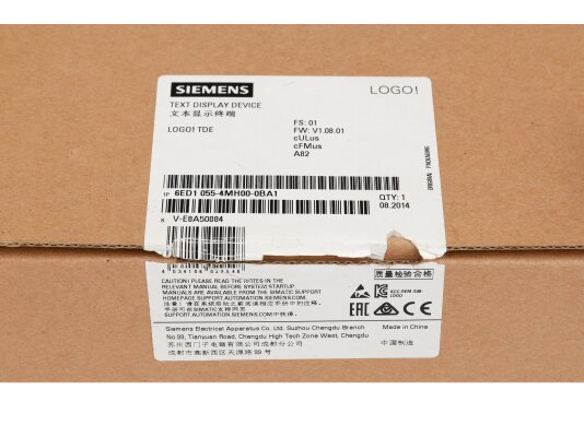Панель оператора Siemens, 6ED1055-4MH00-0BA1